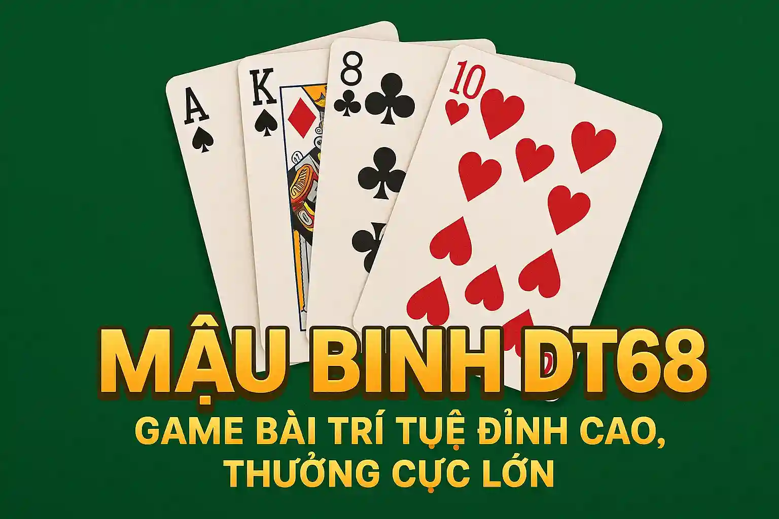 Mậu Binh DT68 – Game Bài Trí Tuệ Đỉnh Cao, Thưởng Cực Lớn