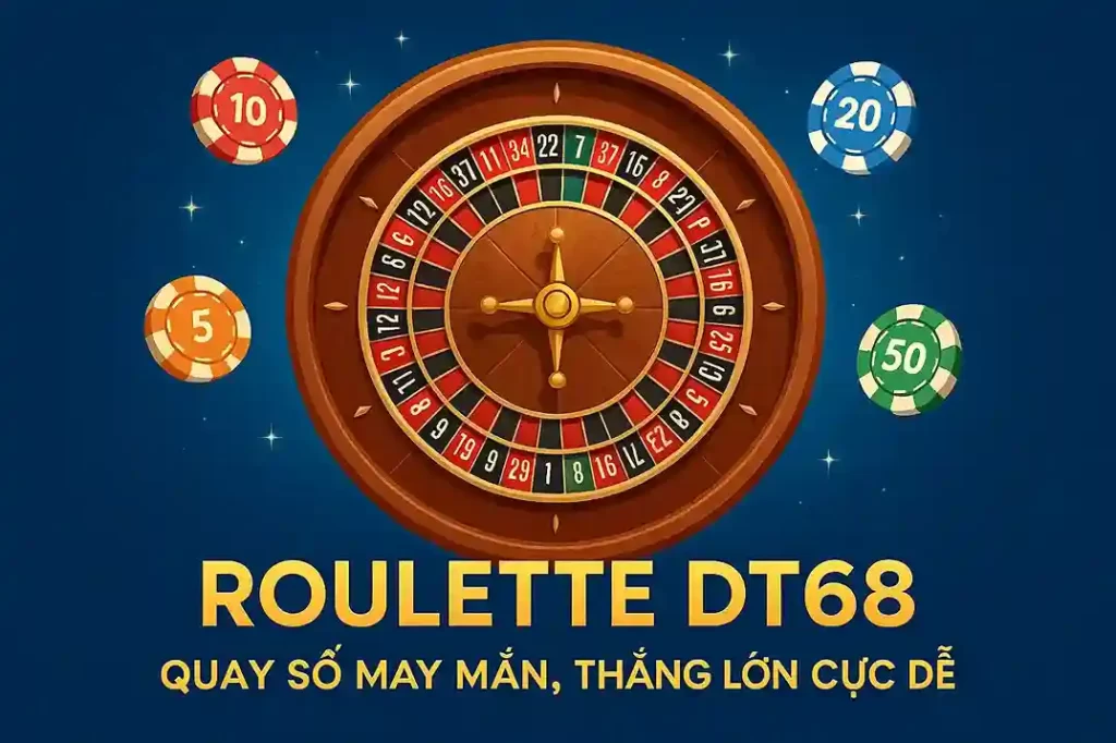 Roulette DT68 - Quay Số May Mắn, Thắng Lớn Cực Dễ